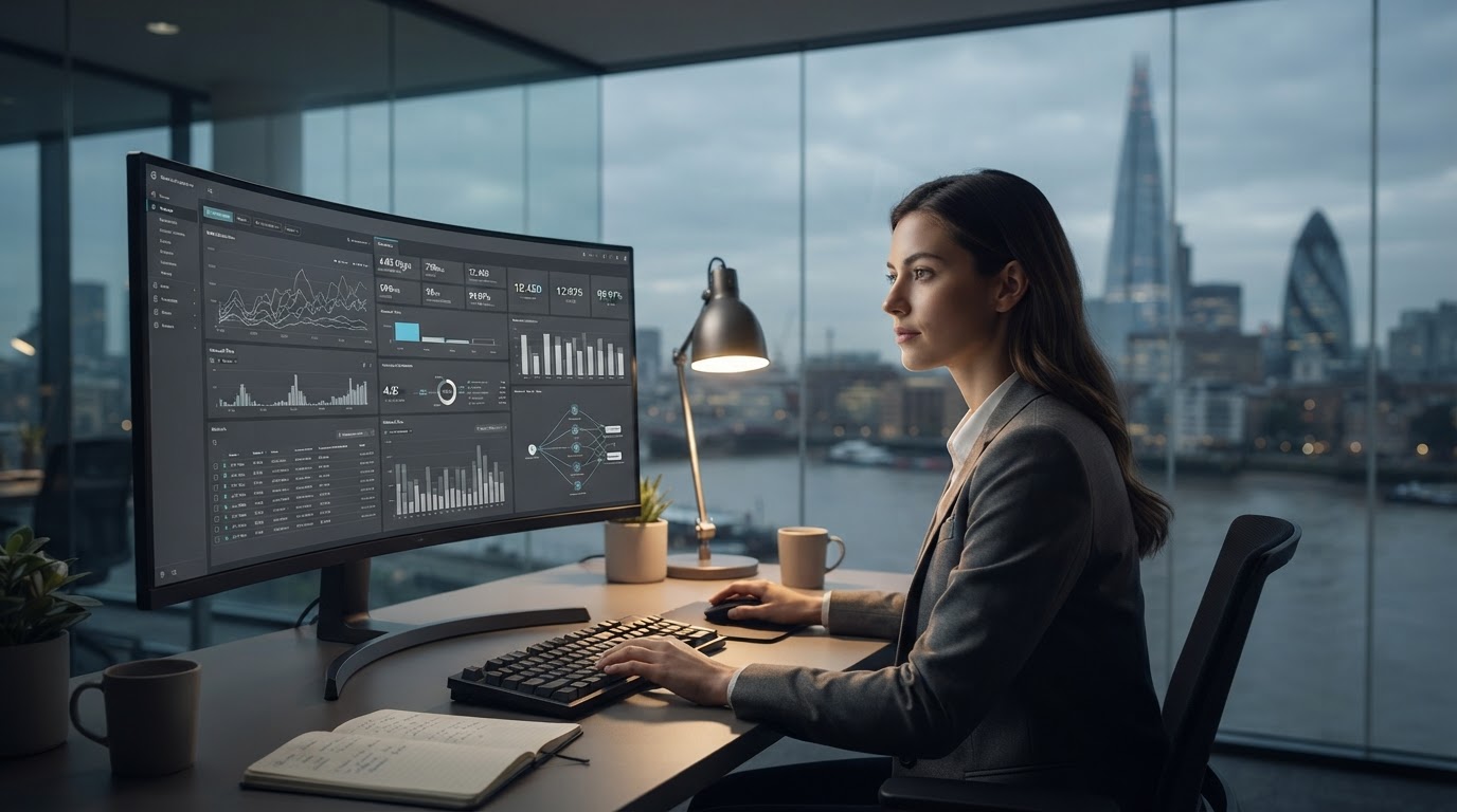 Fastvanny unified trading dashboard concept displaying multiple exchange data panels